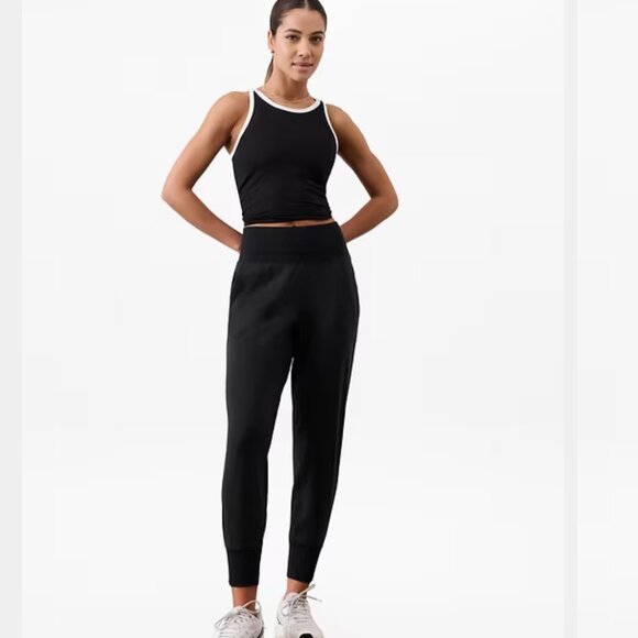 Athleta Venice High Rise Jogger Pants in Black XL $98 - Picture 2 of 9